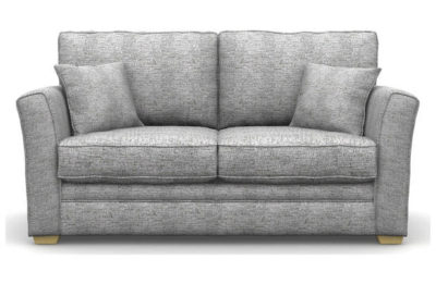 Heart of House Malton 2 Seater Fabric Sofa Bed - Light Grey